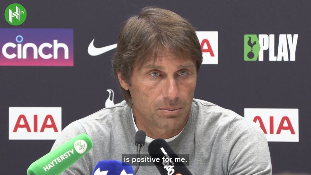Antonio Conte spoke ahead of Tottenham's trip to Chelsea. DUGOUT