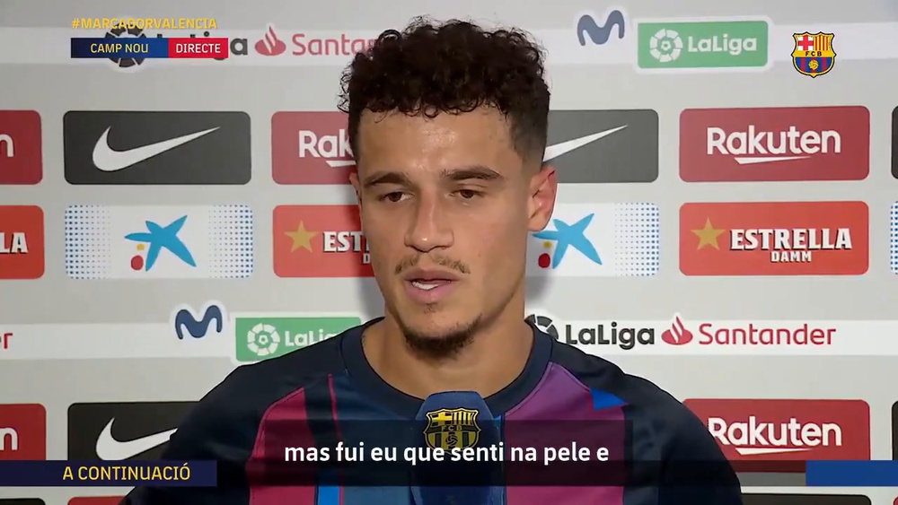 Coutinho explica grito em comemoração de gol. DUGOUT