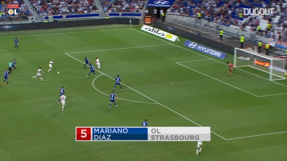 VIDÉO : les plus beaux buts de Mariano Diaz avec Lyon. Dugout