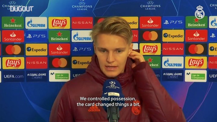 VIDEO: Ødegaard : 'I help the team in different situations'