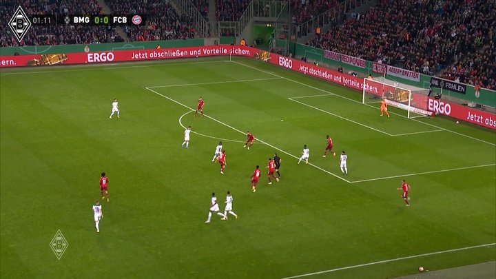 VÍDEO: ’Gladbach faz 5 e atropela o Bayern na Copa da Alemanha