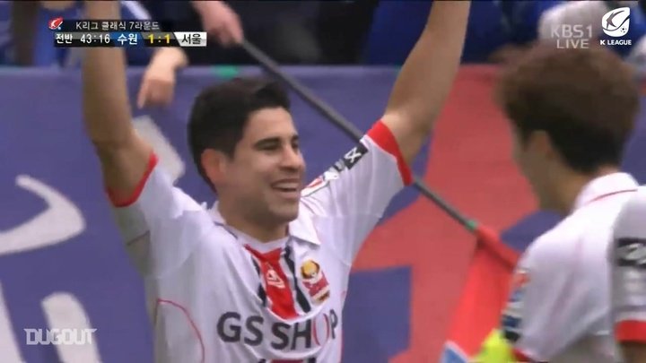 VÍDEO: Gols de falta de Mauricio Molina pelo FC Seoul