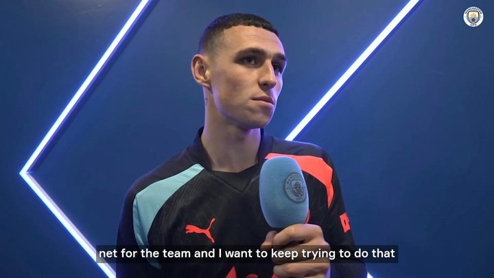VIDEO: Foden delighted at passing 50 Man City goals