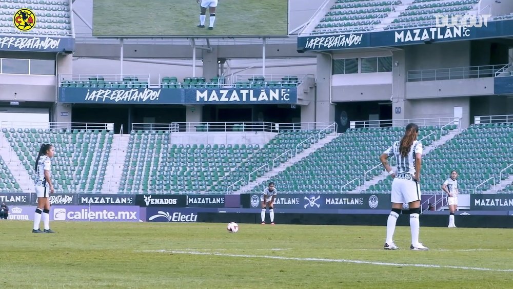 Mazatlán y el América empataron 1-1 en la tercera jornada. DUGOUT