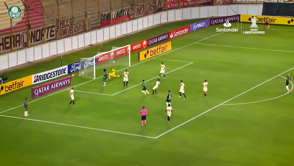 Confira todos os gols do Palmeiras na Libertadores de 2021. DUGOUT
