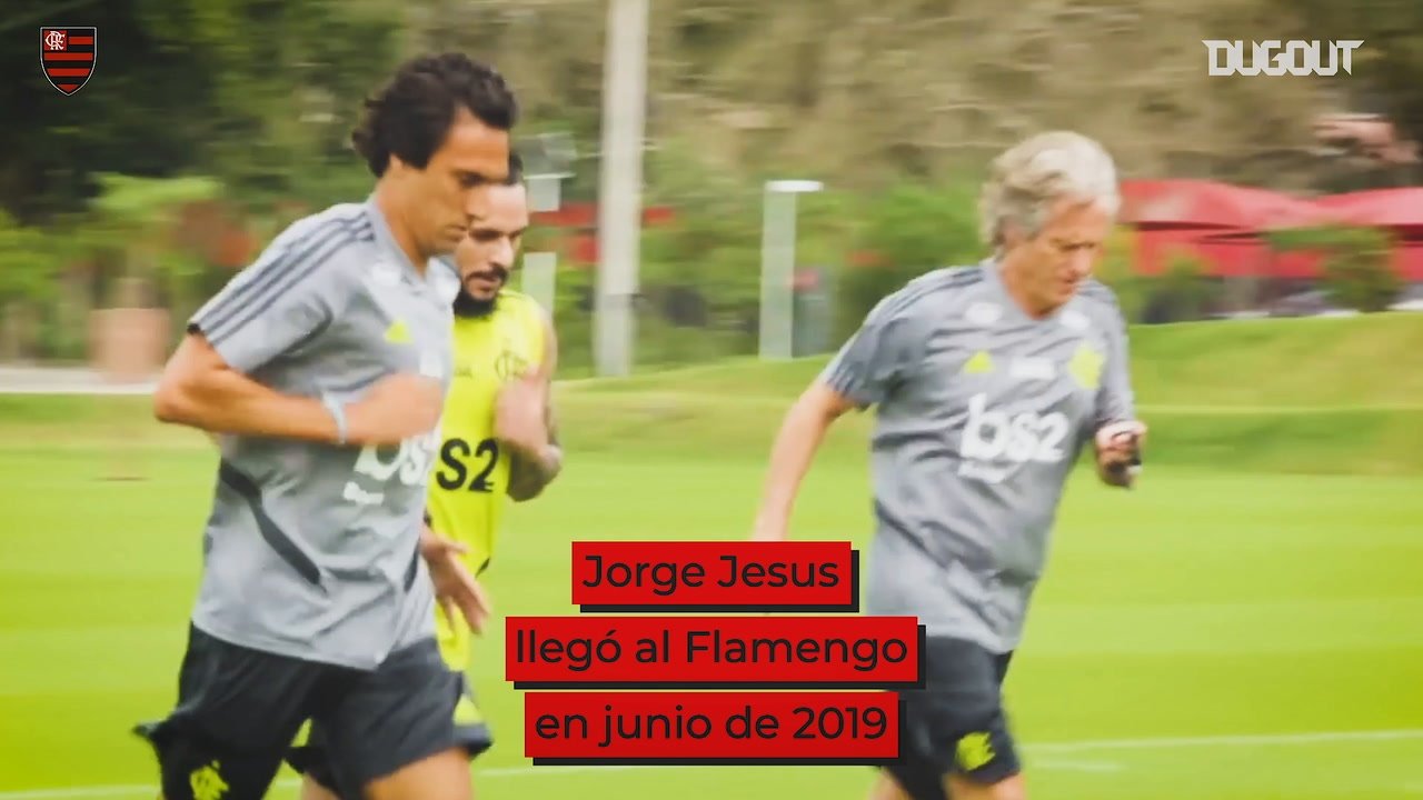 VÍDEO: la historia de amor de Jorge Jesus y Flamengo