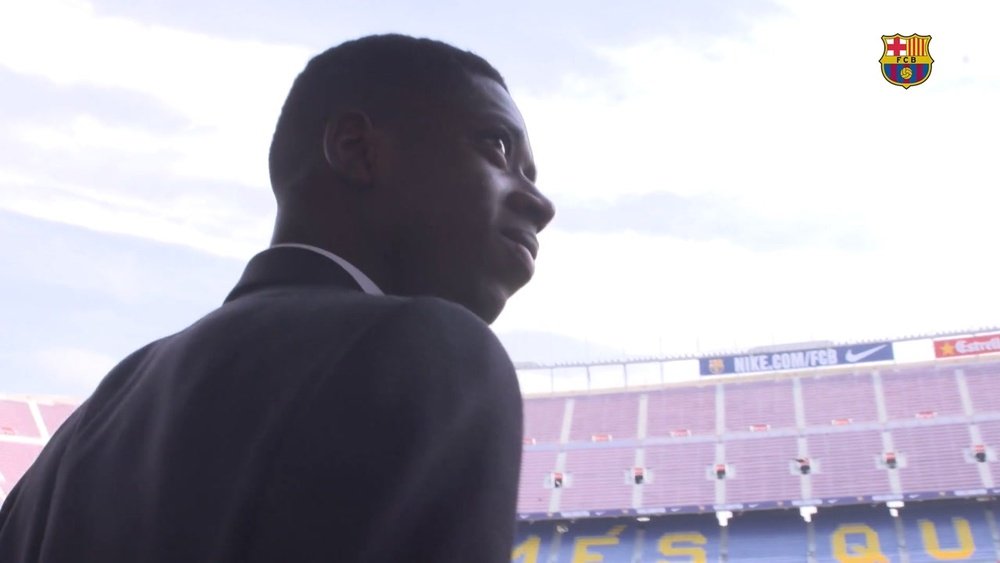 Ousmane Dembélé completa três anos no Barça. DUGOUT