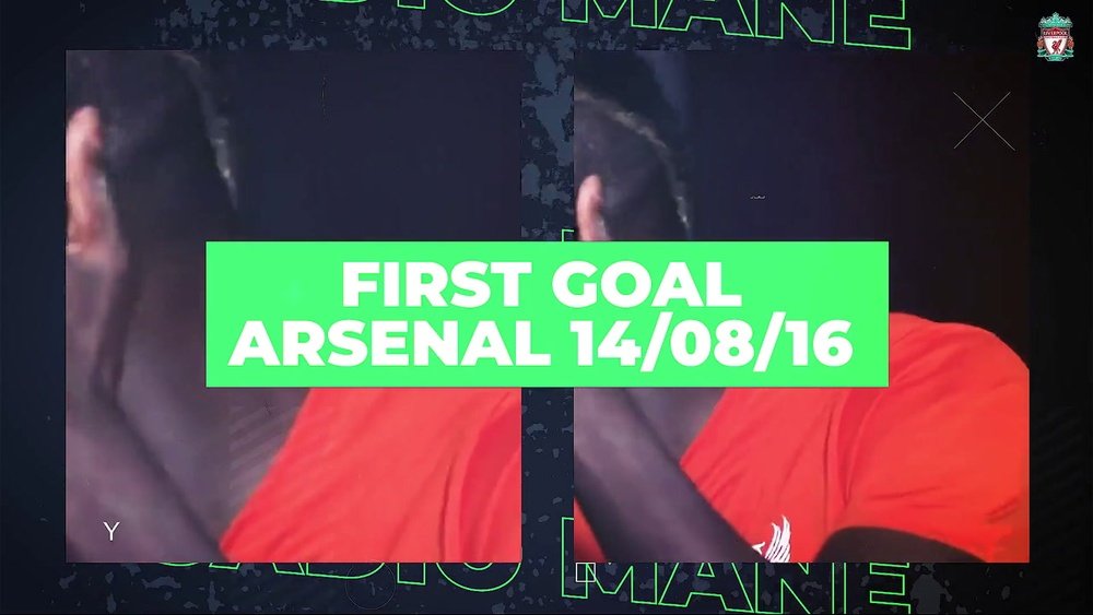 Mané chega aos 100 gols pelo Liverpool.