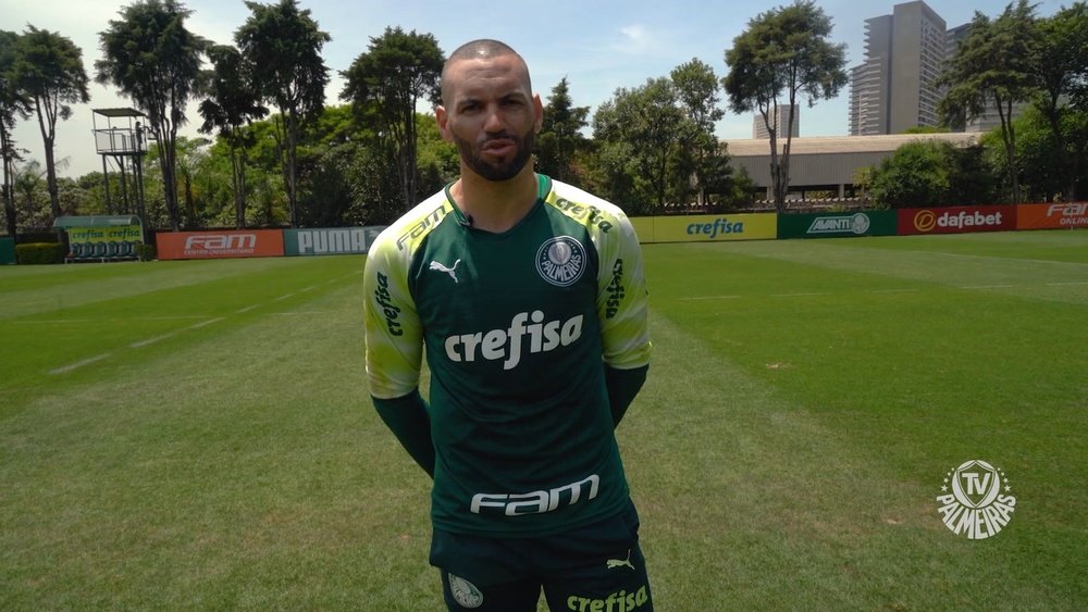 Weverton fala sobre fase boa do Palmeiras.