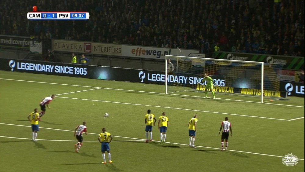 Luuk De Jong's hat-trick v Cambuur. DUGOUT