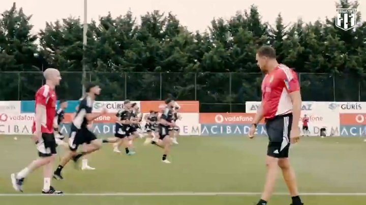 VIDEO: Beşiktaş' pre-season training
