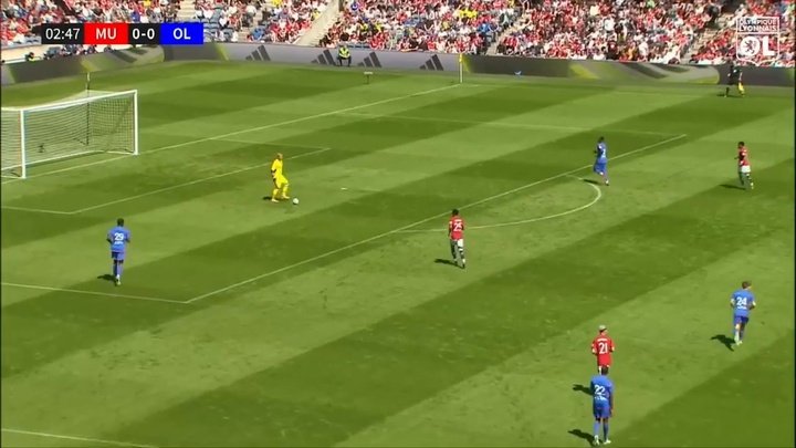 VIDEO: Lyon edged out by Manchester United in friendly