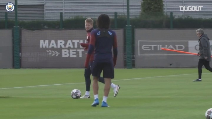 VIDEO: City stars prepare for Champions League clash v Dortmund