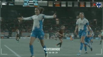 VÍDEO: Diana García marcó el primer gol de Rayadas en un partido internacional