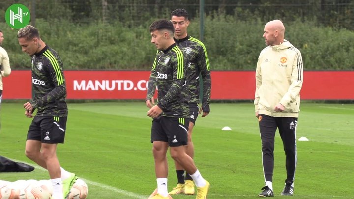VIDEO: Cristiano in allenamento prima della partita della Europa League