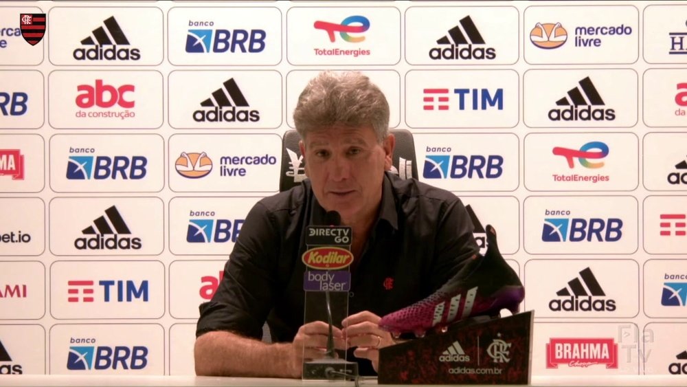 Renato Gaúcho explica situação de Pedro no Flamengo. DUGOUT