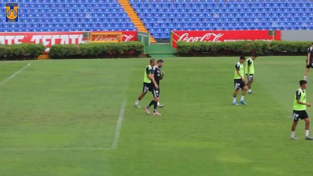 Gignac y Thauvin ya conectan en Tigres. DUGOUT