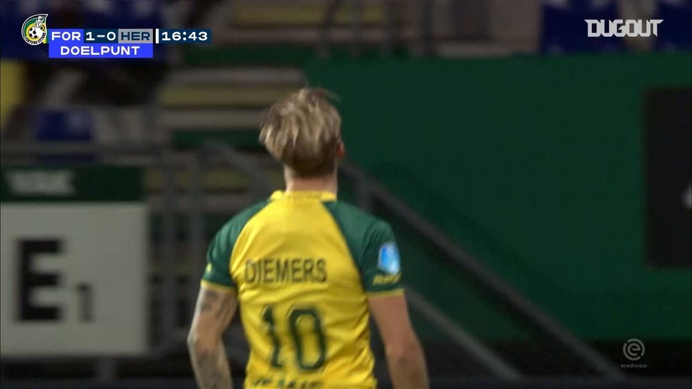 Fortuna Sittard got an easy 3-0 win over Heracles in the Eredivisie. DUGOUT