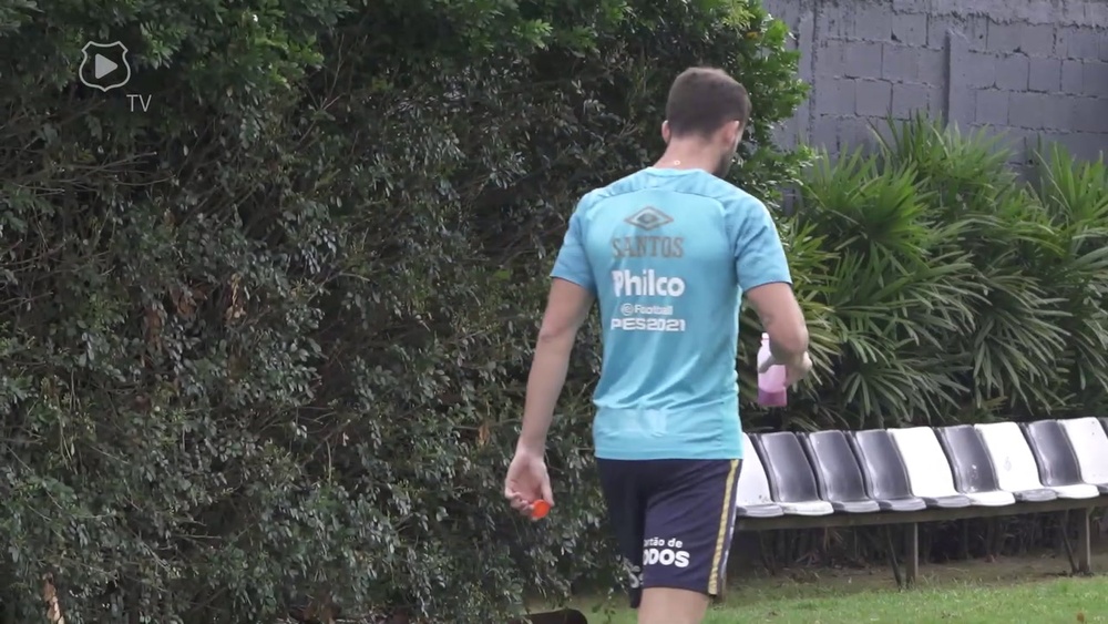 Santos segue na preparação para o confronto com o Flamengo. DUGOUT