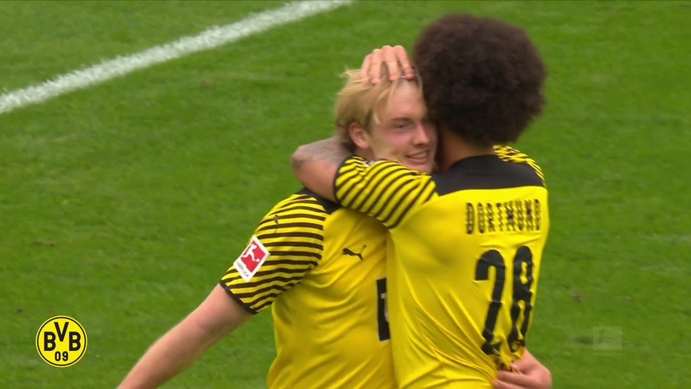 Brandt peut exulter. Dugout