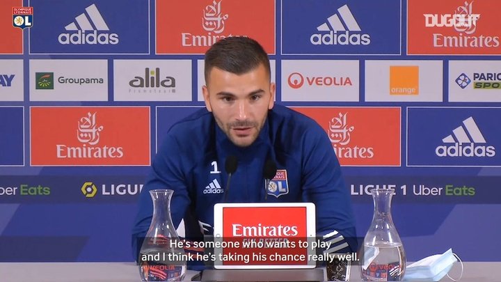 VIDEO: Anthony Lopes on Sinaly : He’s someone who wants to play