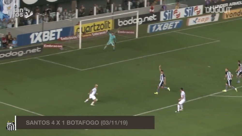 VIDEO: Soteldo's top 4 Santos FC goals. DUGOUT
