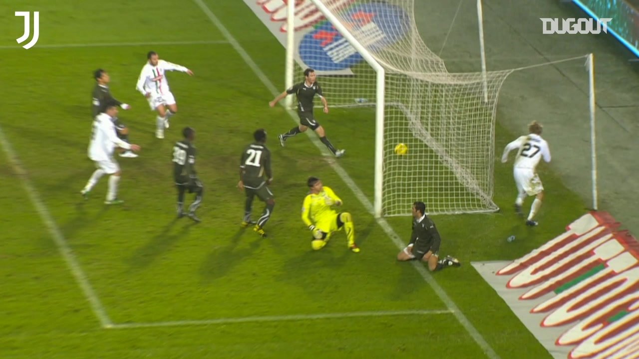 Milos Krasic gave Juventus a late winner for Juventus against Lazio in 2010. DUGOUT