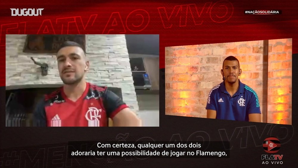 Arrascaeta diz que convidará Cavani para o Flamengo. DUGOUT