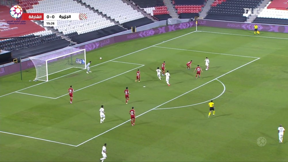 Sharjah won 0-1 at Al Jazira thanks to a 1st half penalty. DUGOUT