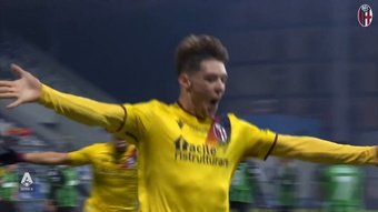 Hickey netted as Bologna won 0-3 away to Sassuolo. DUGOUT