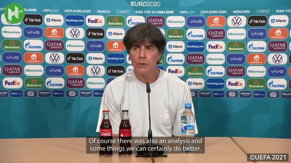 Joachim Low has spoken ahead of Germany's game with Hungary. DUGOUT