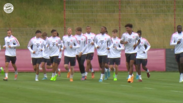 VIDEO: Bayern start pre-season preparation with Gravenberch