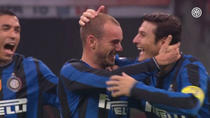 VIDÉO : Le meilleur de Wesley Sneijder à l'Inter Milan