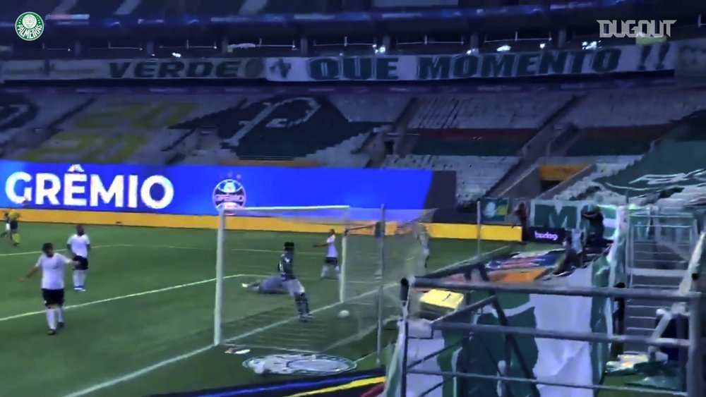 Palmeiras derrotou o Grêmio por 2 a 0 na partida de volta. DUGOUT