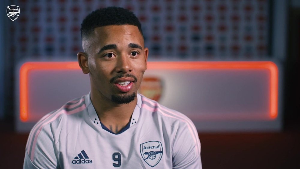 Video Gabriel Jesus First Interview As An Arsenal Player Video Gabriel Jesus First Interview As An Arsenal Player