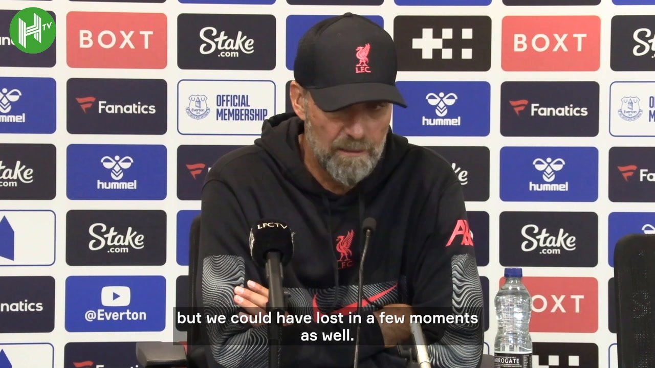 VIDEO: 'If you cannot win the derby, don't lose it' - Klopp