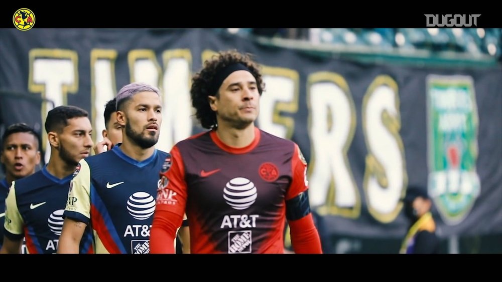 Club America were pegged back at the death v Portland. DUGOUT