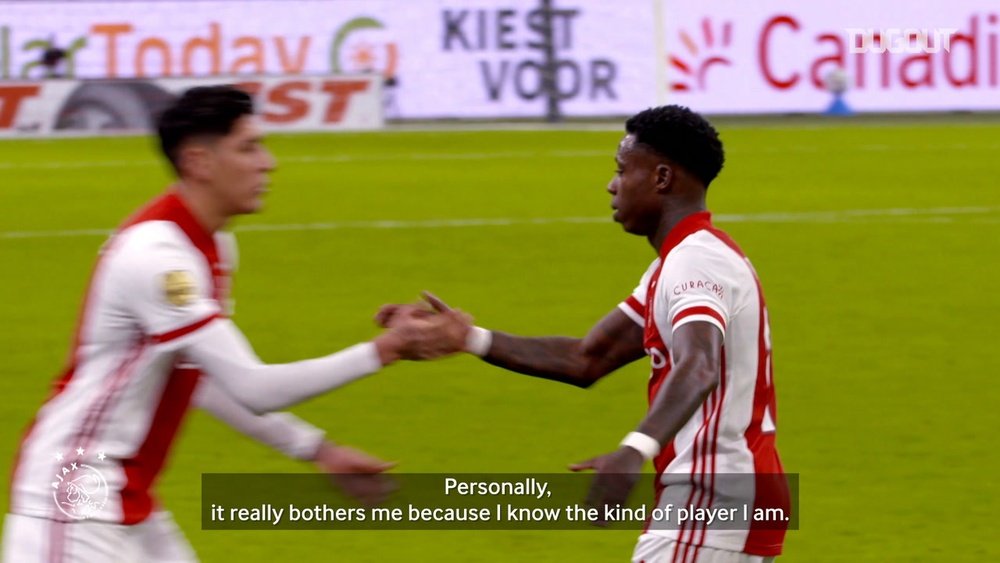 Edson Álvarez: 'I always give my best'. DUGOUT