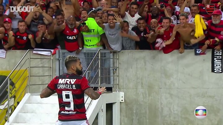 VIDÉO : les buts de Barbosa en Libertadores avec Flamengo