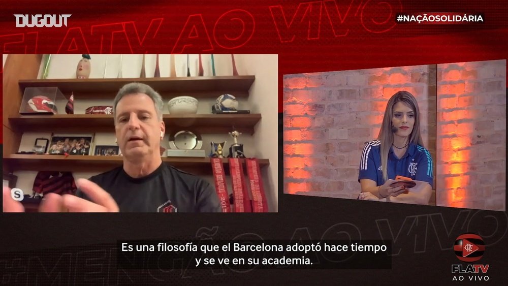 La filosofía del Barça inspiró a Flamengo. DUGOUT