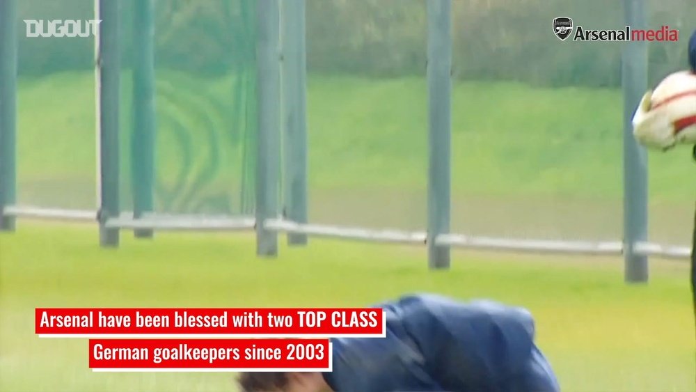 Bernd Leno: Arsenal’s number one. DUGOUT