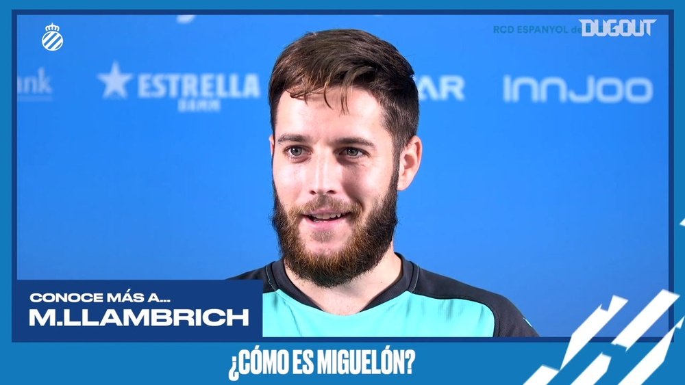 Miguelón se sometió al preguntas y respuestas del Espanyol. DUGOUT