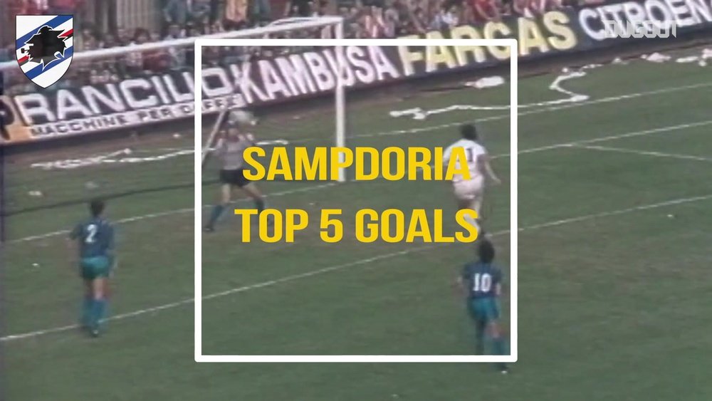Sampdoria have scored some good goals at Sampdoria over the years. DUGOUT