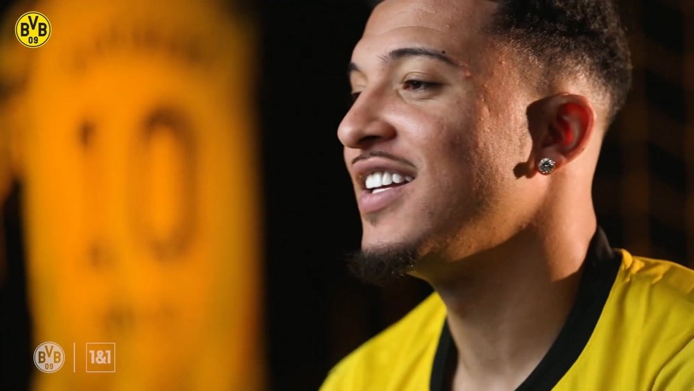 Sancho gave his first words after returning to Borussia Dortmund. DUGOUT