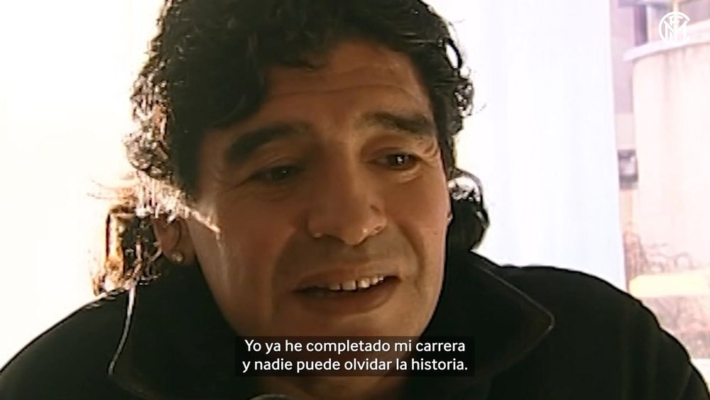 Maradona alabó a Leo hace unos años. DUGOUT
