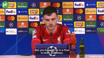 Robertson's thoughts on getting through. DUGOUT