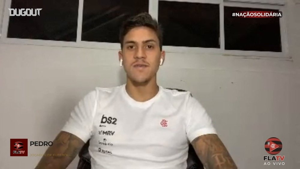 Pedro analisa sua rápida adaptação no Flamengo. DUGOUT