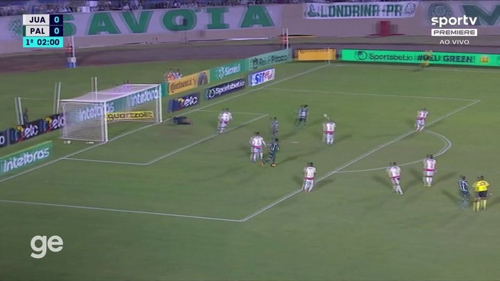 Melhores momentos de Juazeirense 1 x 2 Palmeiras. DUGOUT