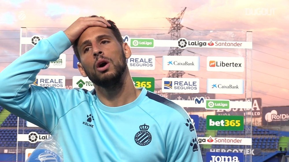 Calleti habló después del partido. DUGOUT