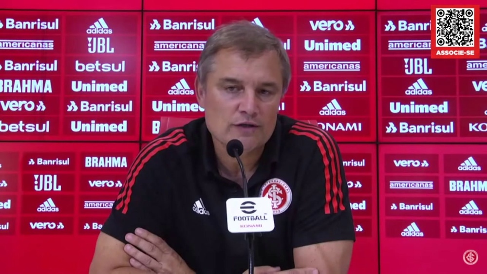 Aguirre fala sobre a sequência ruim do Inter na reta final do Brasileirão. DUGOUT